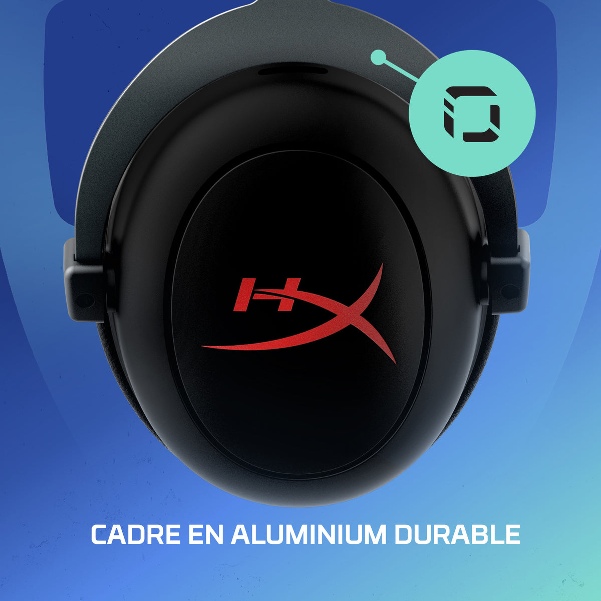 Casque sans fil HyperX Cloud II Core avec microphone, noir