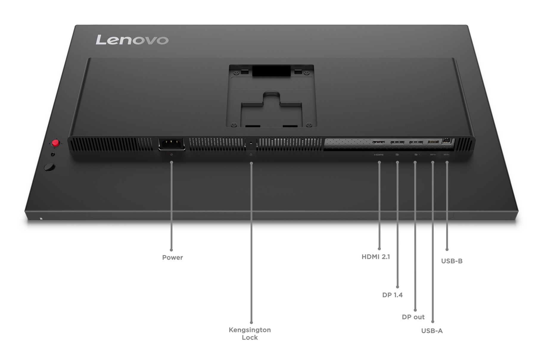 "Lenovo ThinkVision P27Q-40 écran plat de PC 68,6 cm (27"") 2560 x 1440 pixels Quad HD LED Noir"