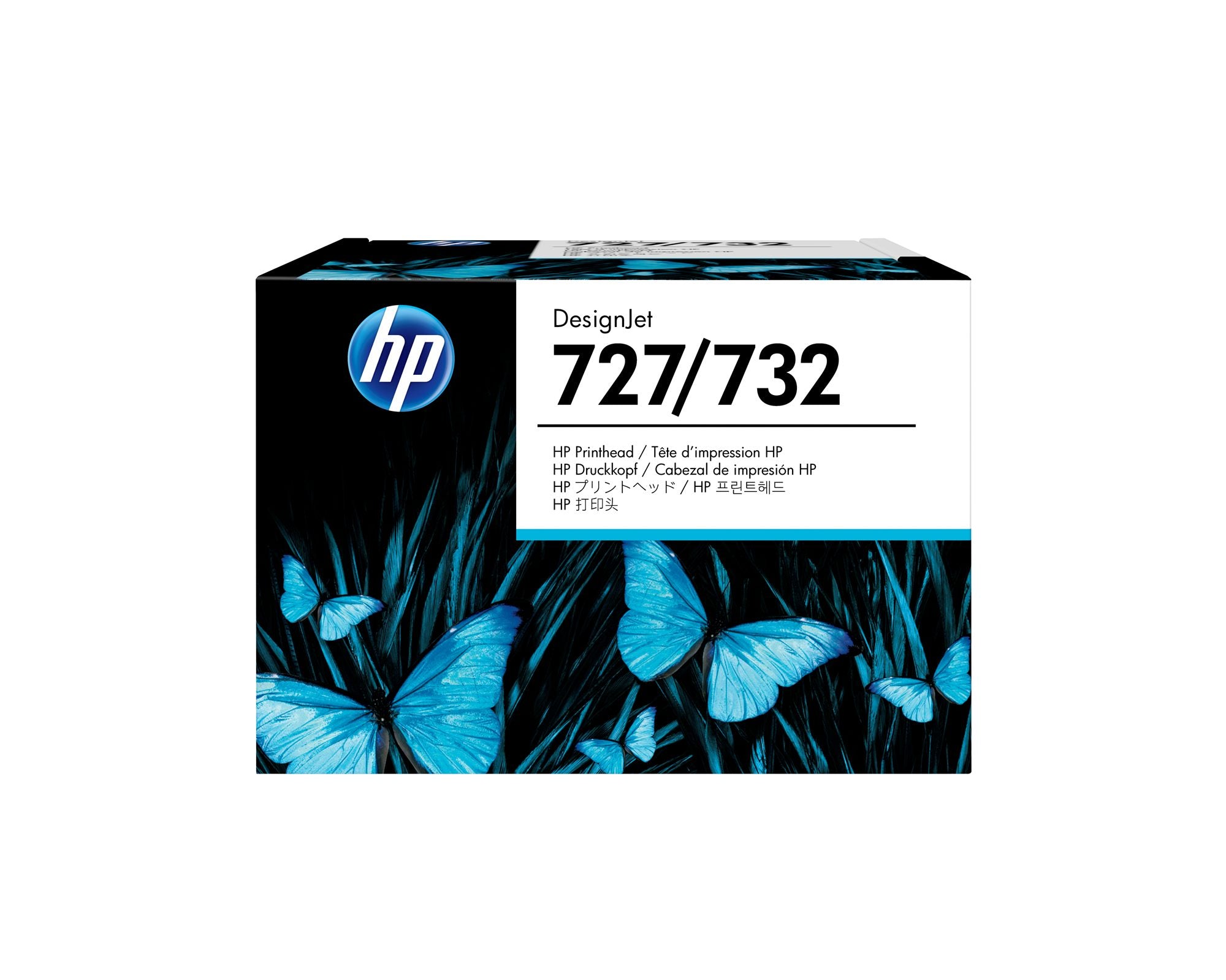 HP 727 original printhead B3P06A black and colour standard capacity 1-pack