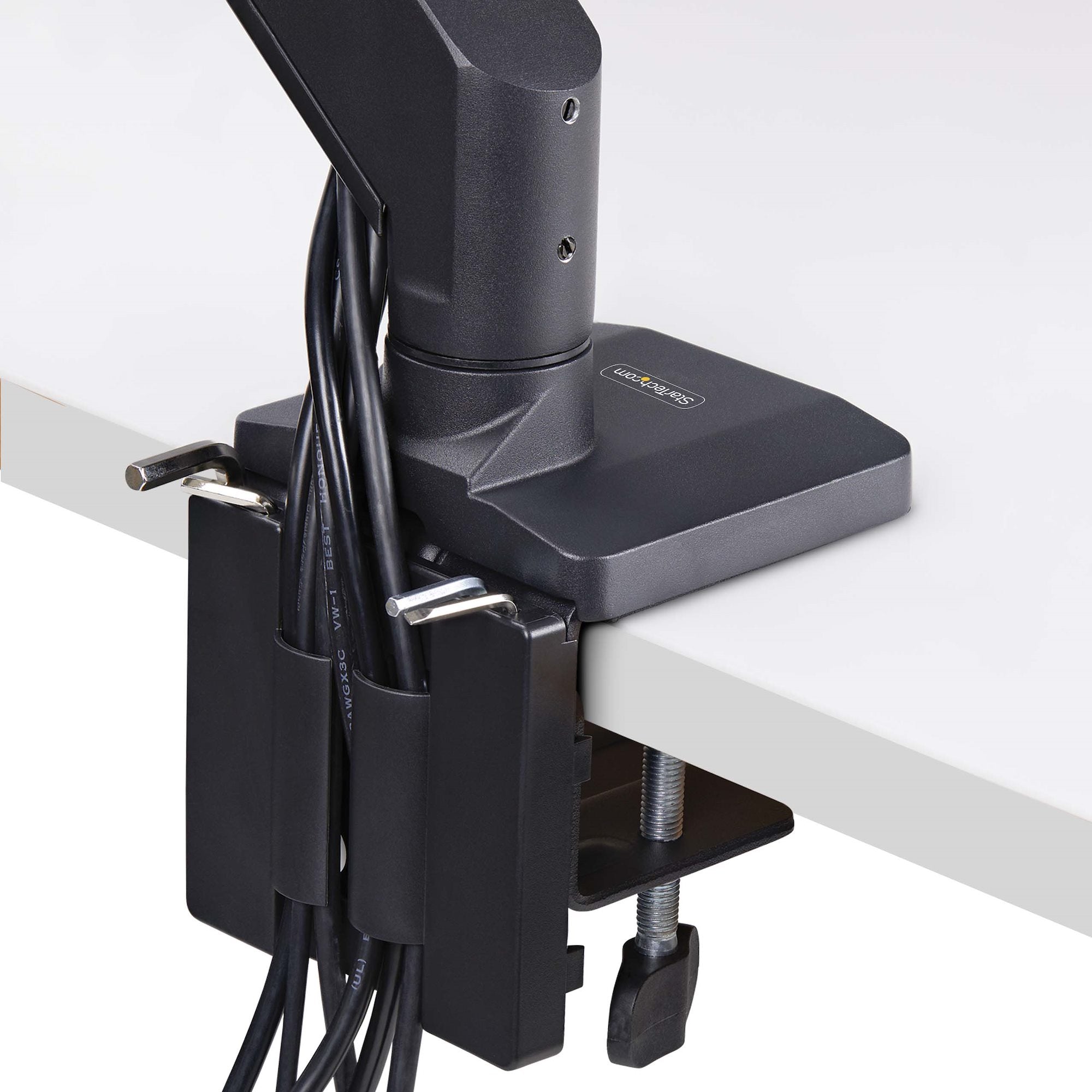 Triple Monitor Desk Mount 27in Screens
