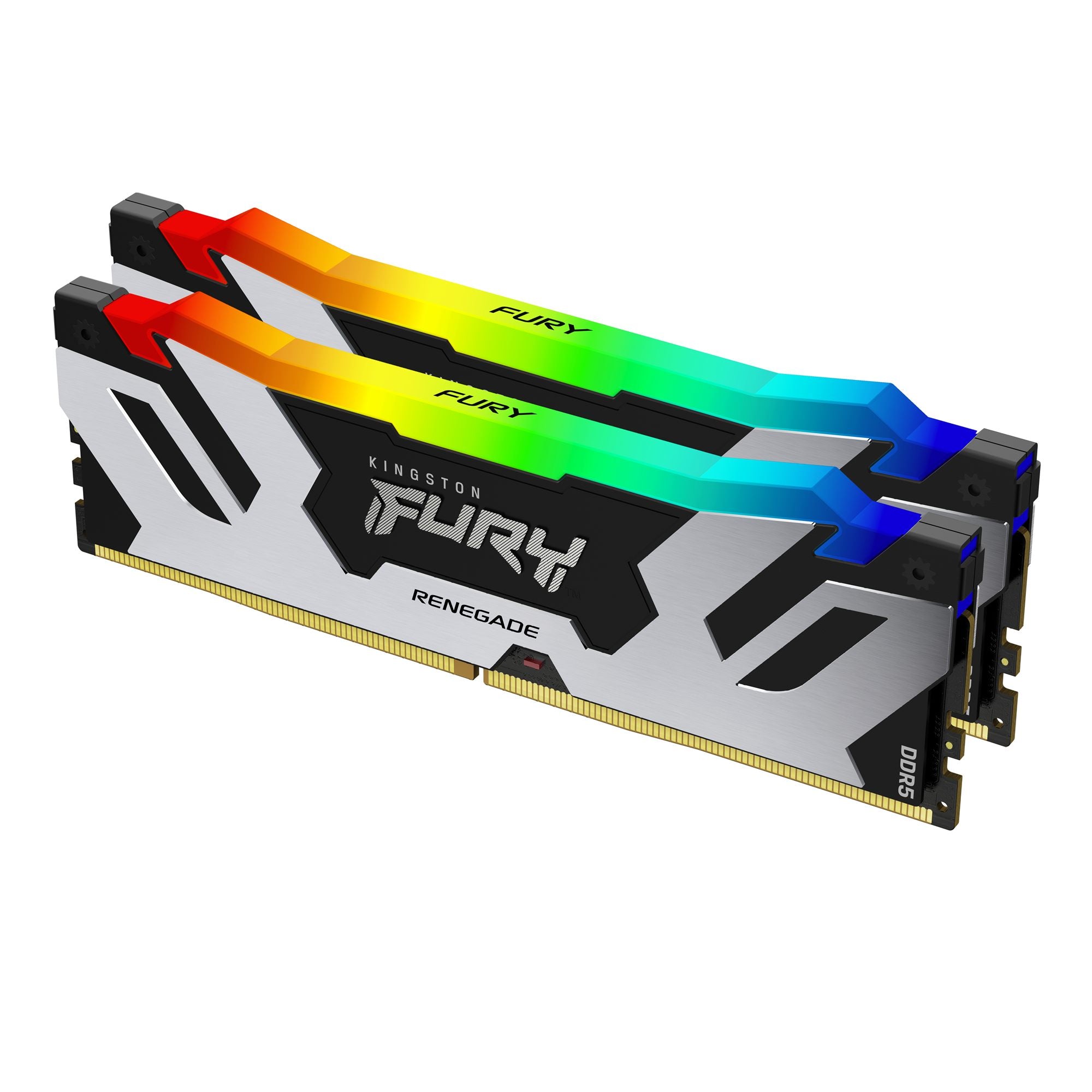 KINGSTON 48Go 8000MT/s DDR5 CL38 DIMM Kit of 2 FURY Renegade RGB Silver