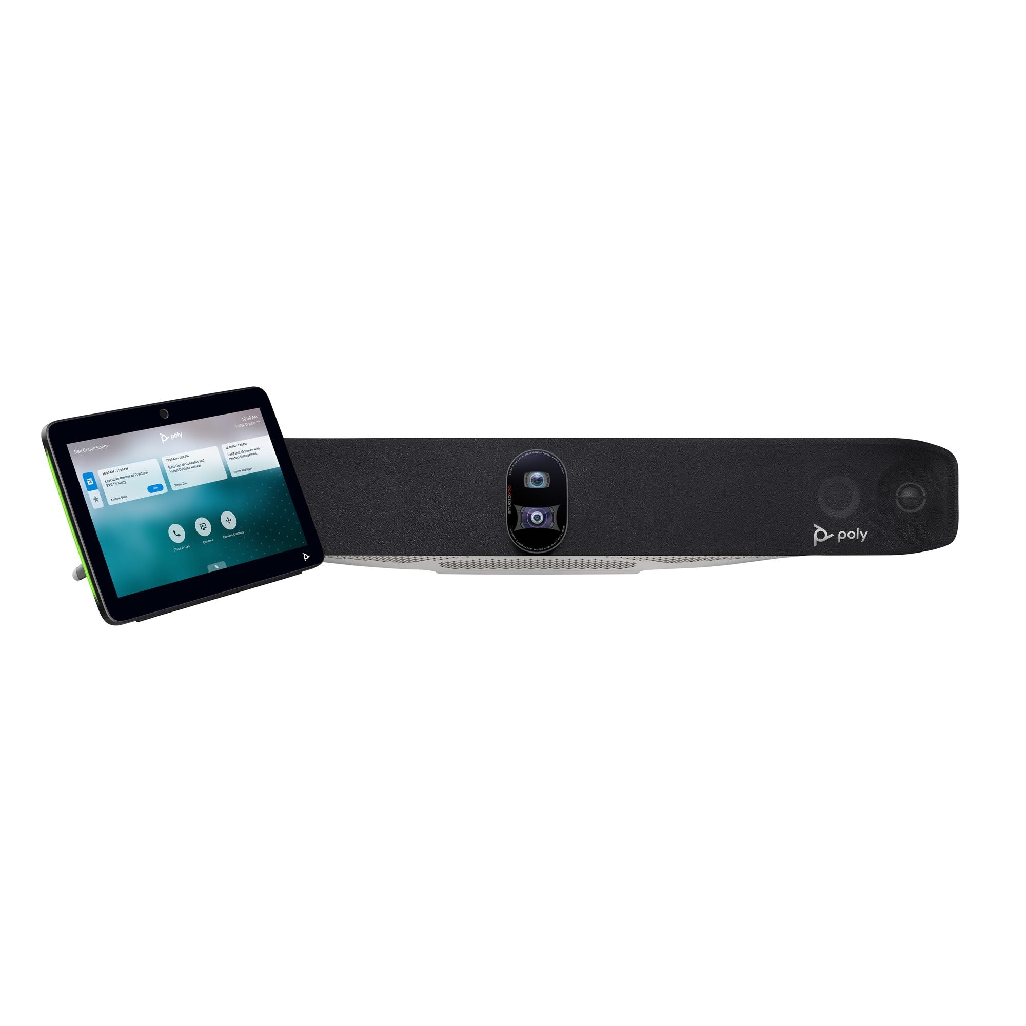 POLY STUDIO X70 avec TC10 VisioConférencier double caméra 4K