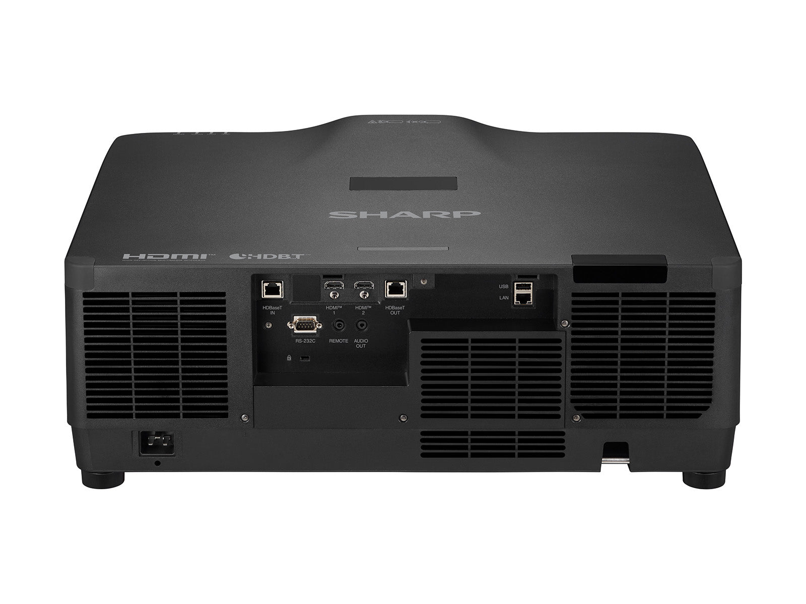 Sharp, XP-A104U-B, Installation Projector, WUXGA, 10000Lm, LCD, Laser LightSource, black cabinet
