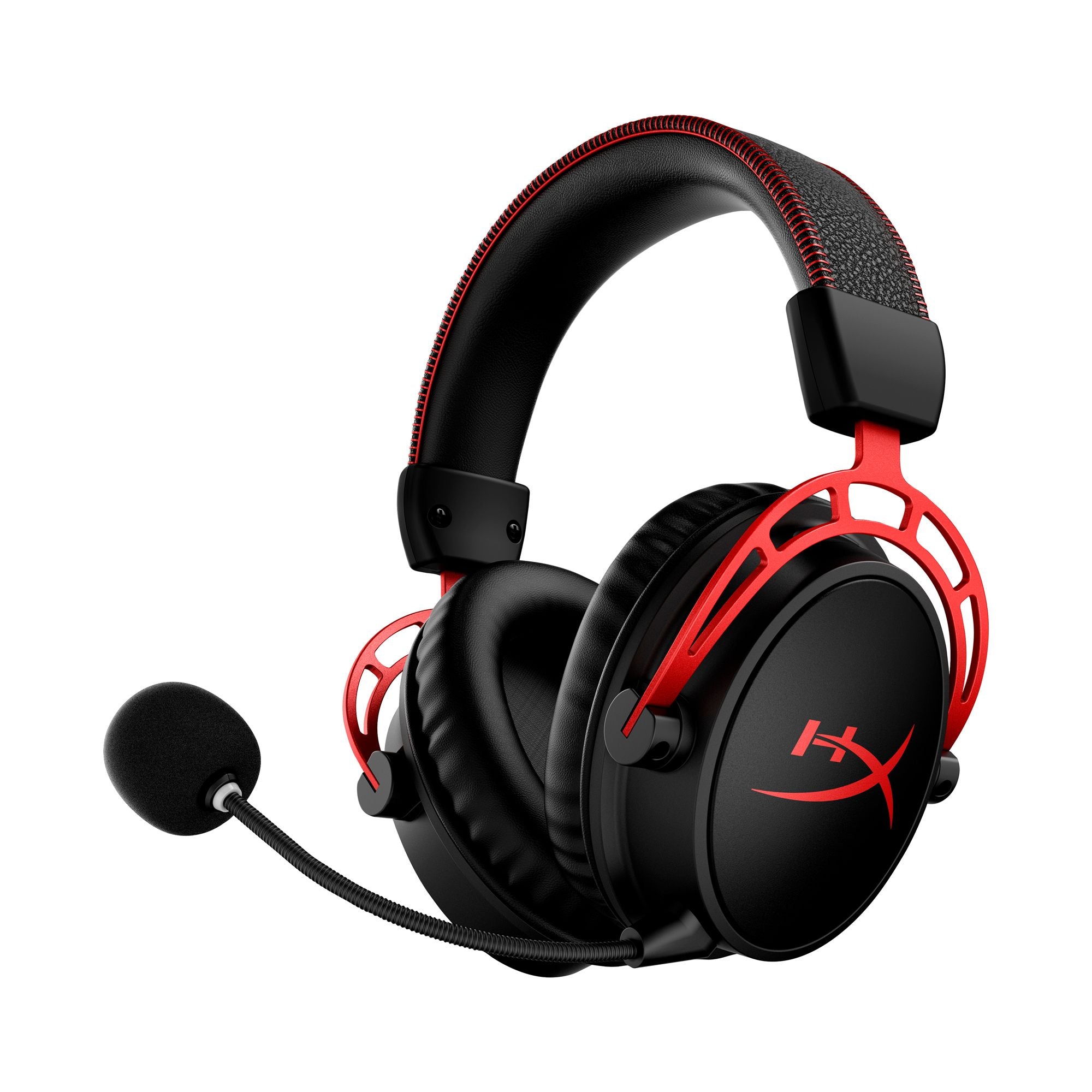 Casque HyperX Cloud Alpha sans fil avec microphone, noir-rouge