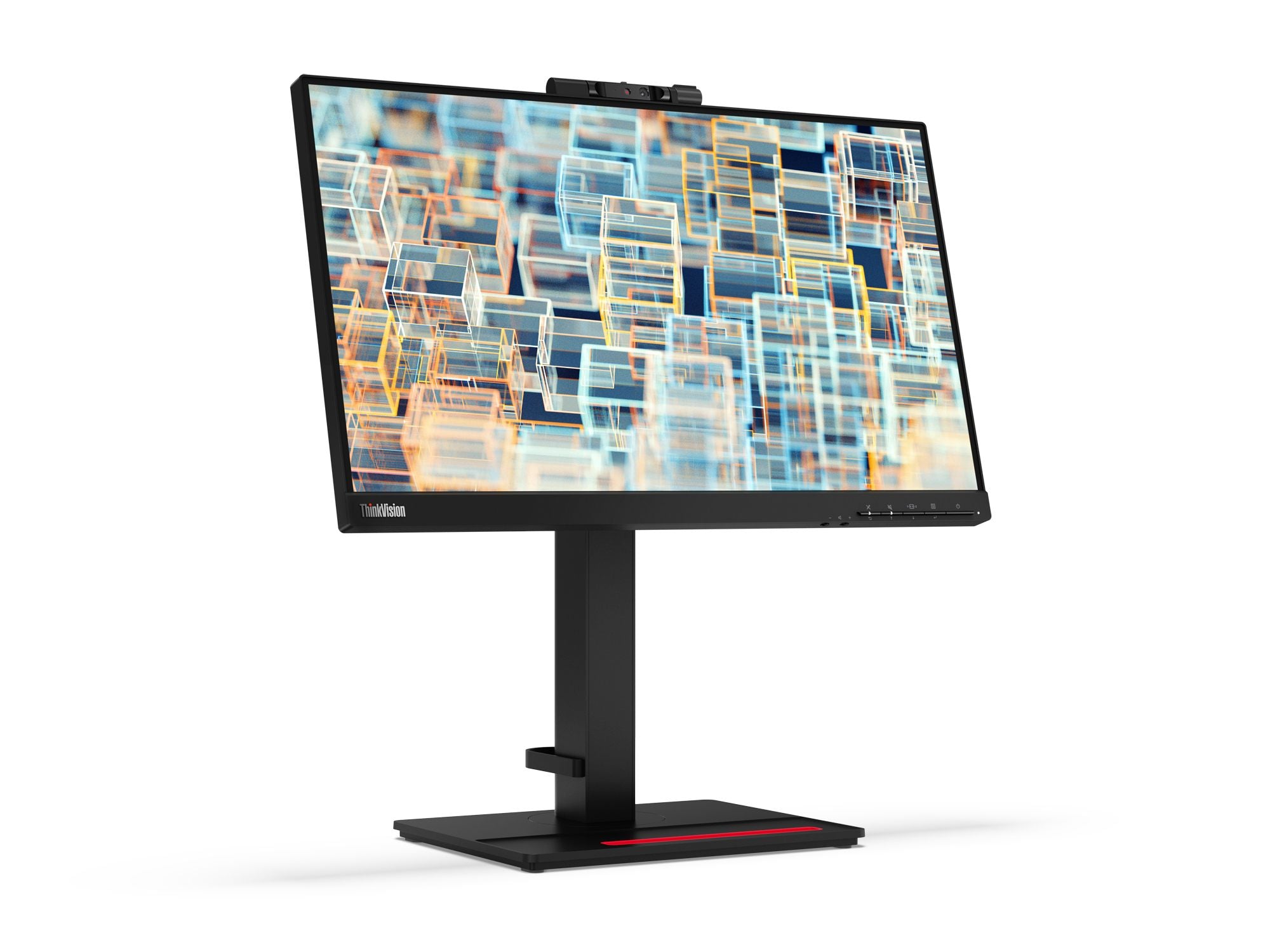 LENOVO ThinkVision T22v-20 - FULL HD - 22p - 75 Hz - IPS - 250 cd/m2 - 1000:1 - 4 ms - HDMI VGA DisplayPort - haut-parleurs