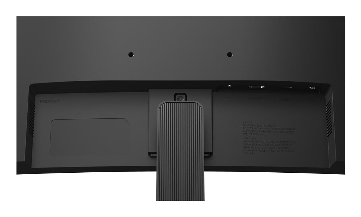 LG - Ecran LCD incurve - 24p 1920x1080 FHD 100 Hz - VA - 5 ms - Inclinable - Garantie 3 ans