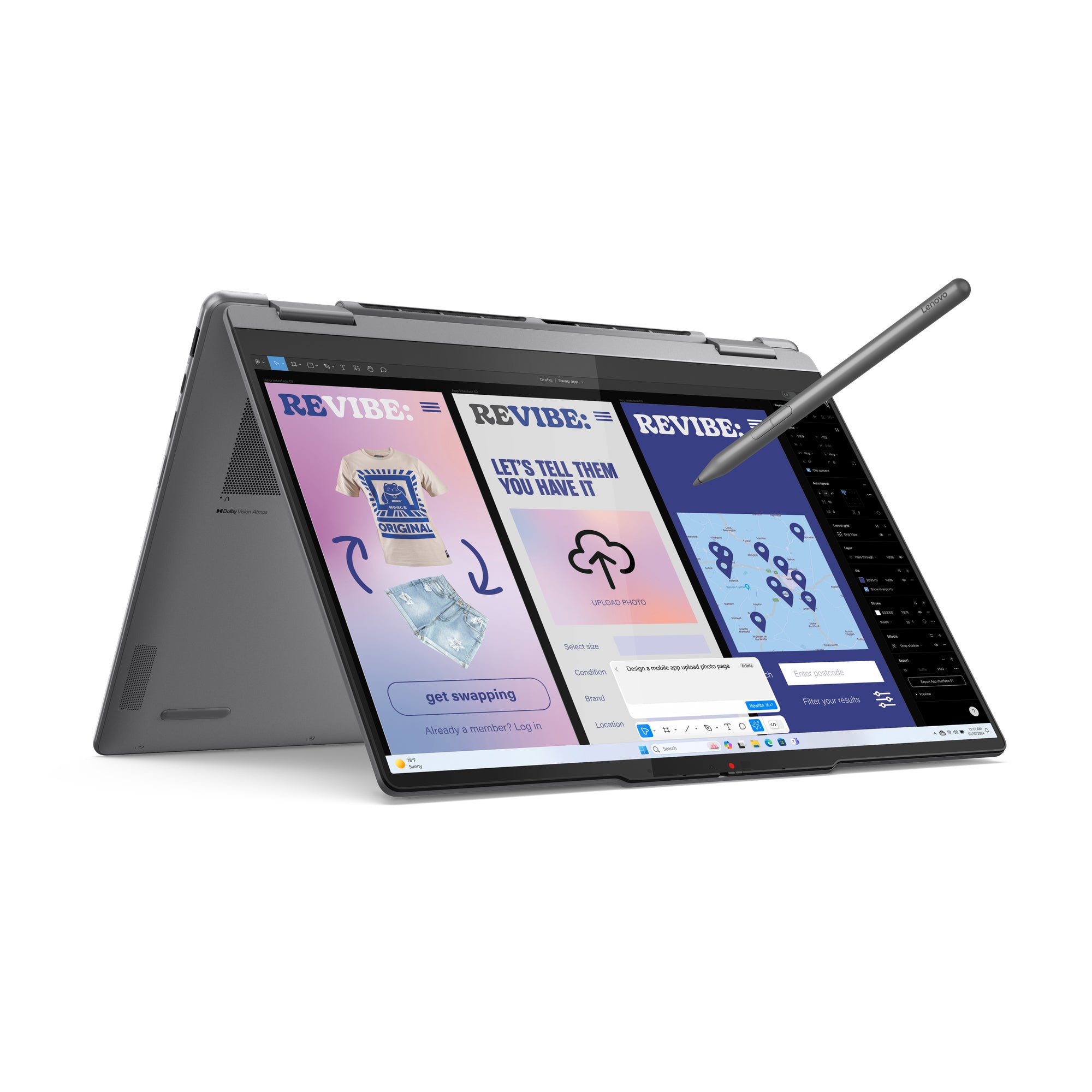 "Lenovo YOGA 7 2-en-1 14 - Ultra 5 226V | 14""-WUXGA-OLED-Tactile | 16 Go | 1 To | EVO | Win11Home"
