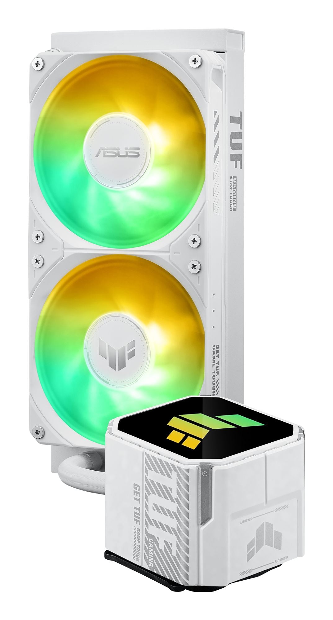 ASUS TUF GAMING LC III 240 ARGB WHT all-in-one liquid CPU cooler