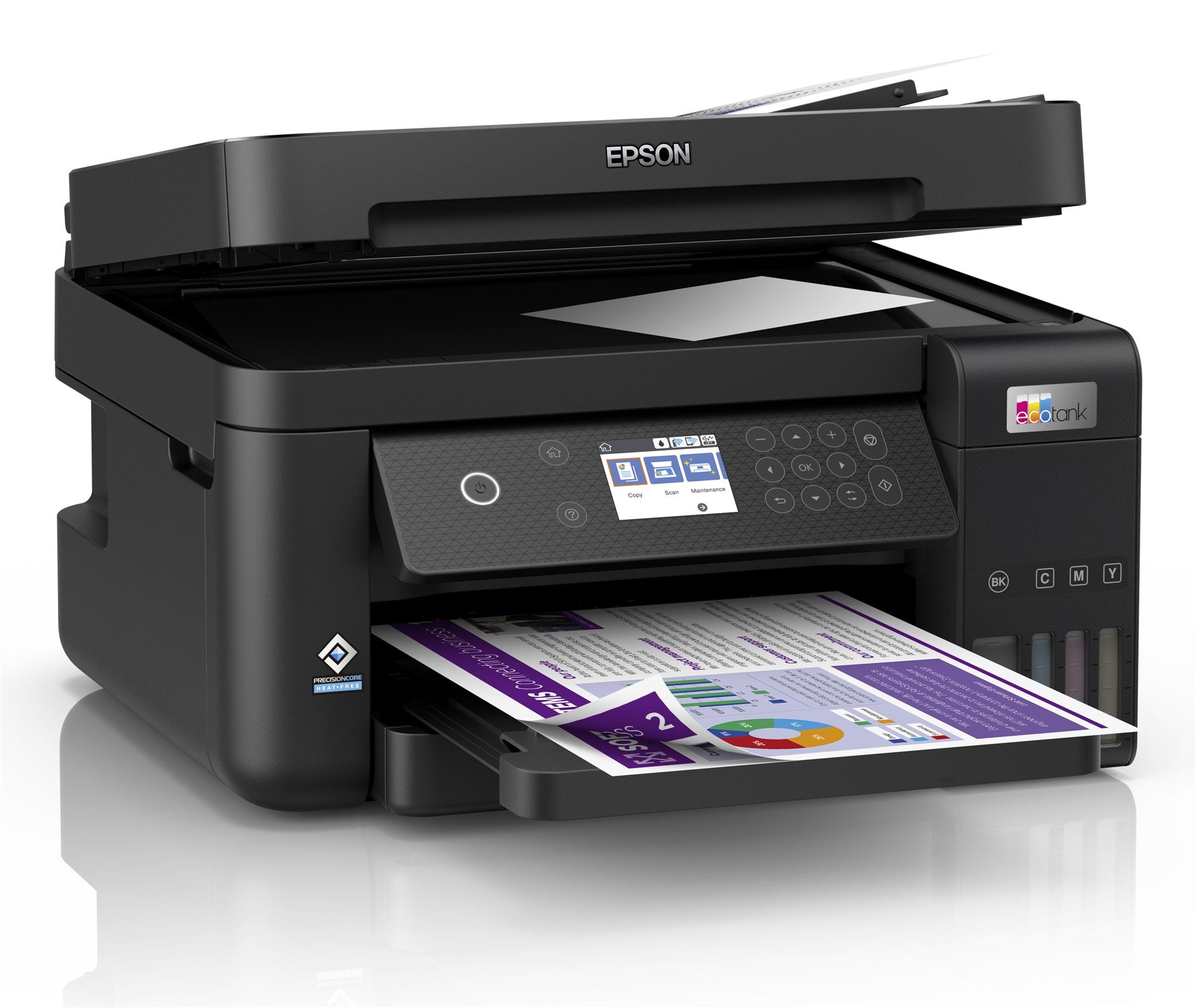 ***EPSON EcoTank ET-3850 Multifonction Jet d'encre couleur A4 rechargeable 15ppm