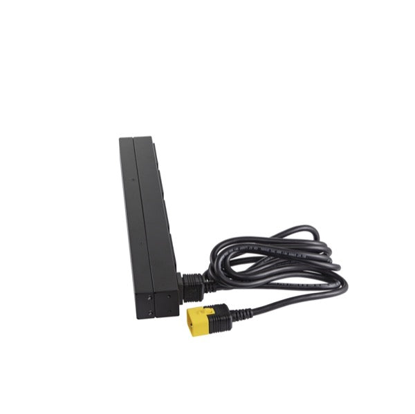 APC Basic Rack-Mount PDU Rack AC 208/230V input IEC 60320 C20 output connectors 12 power IEC 60320 C13 1U 19 2.49m cord BK