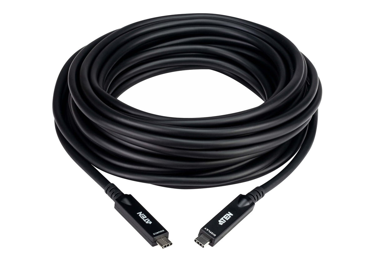 Aten UE3410F-AT 10 m USB3.2 Gen2 Type-C Full Functional Actif Optique Câble
