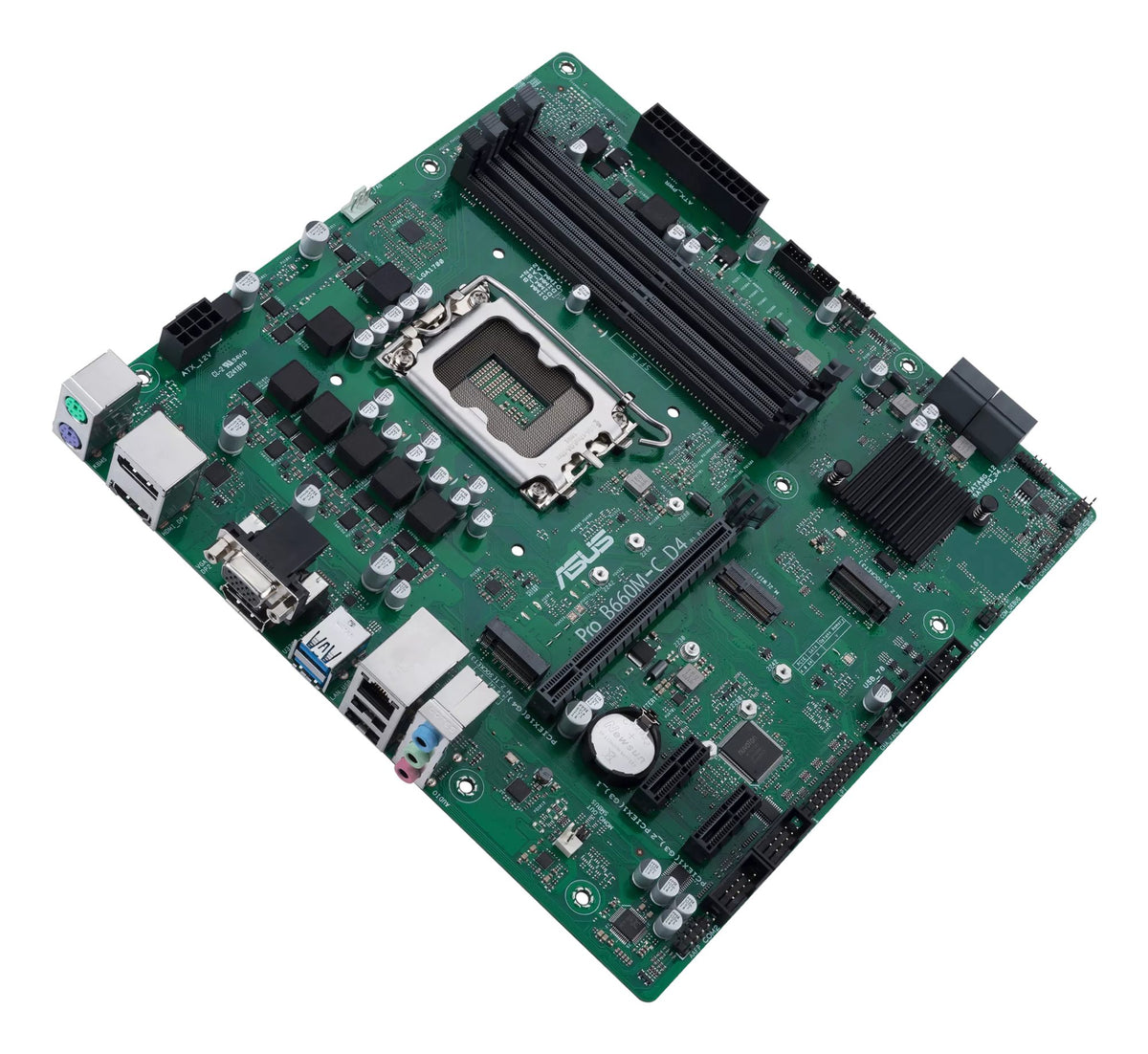 ASUS PRO B660M-C D4-CSM LGA1700 4xDIMM DDR4 TPM 4xSATA 2xM.2 1xHDMI 1xVGA 2xDP MB
