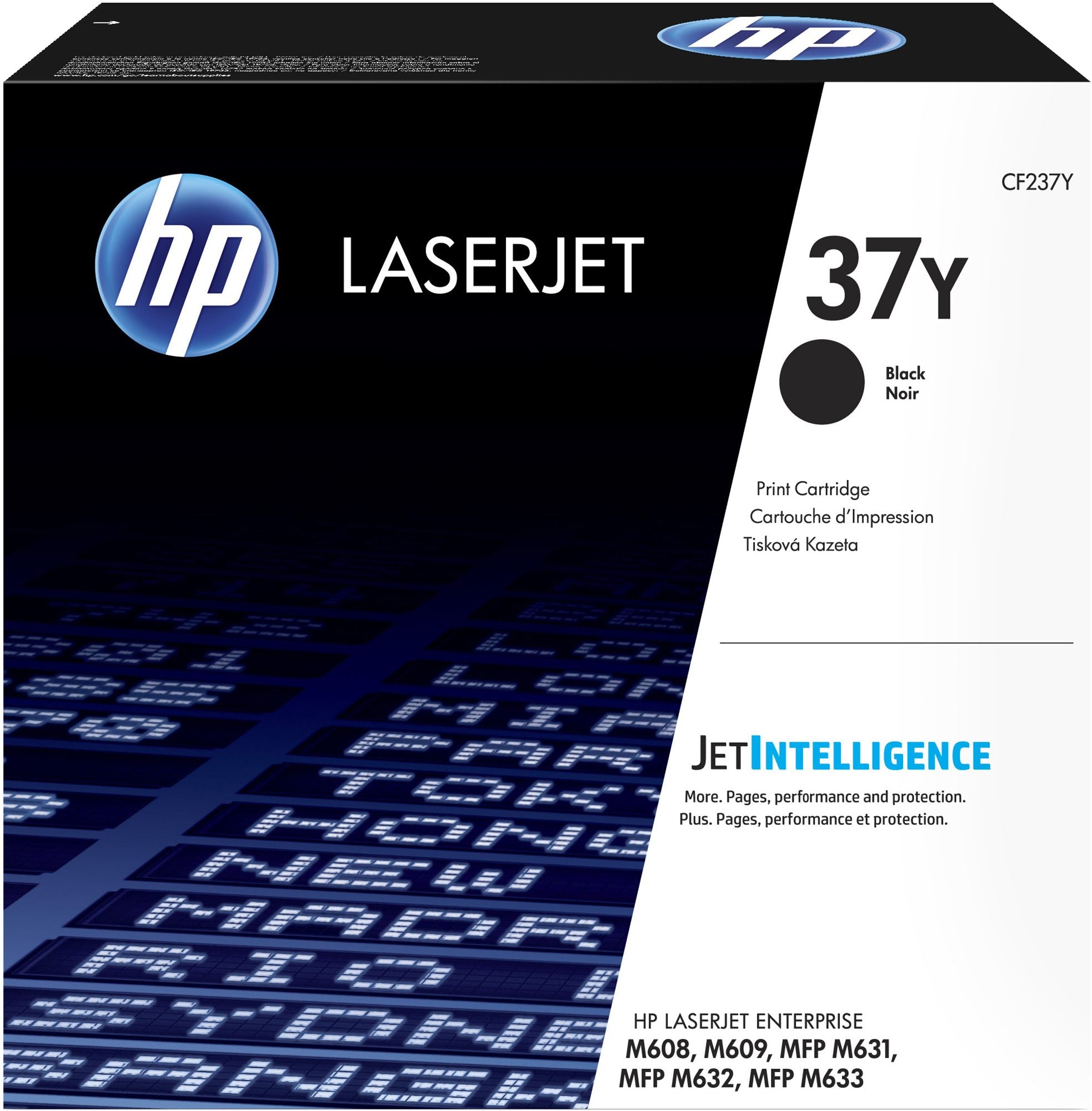 HP 37Y original LaserJet Toner cartridge CF237Y Black Extra High Yield