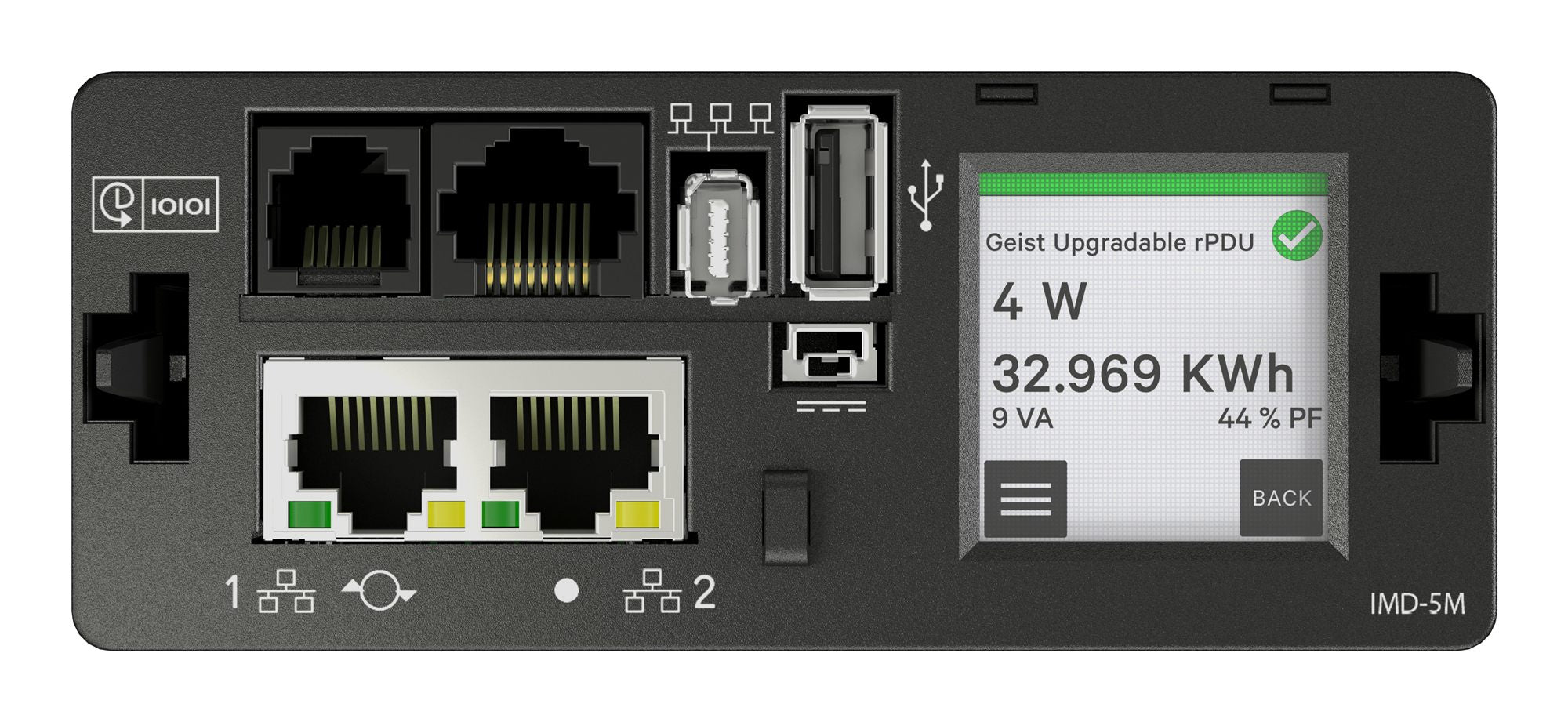 Vertiv Geist VA4G31A0 unité de distribution d'énergie 12 sortie(s) CA 1U Noir