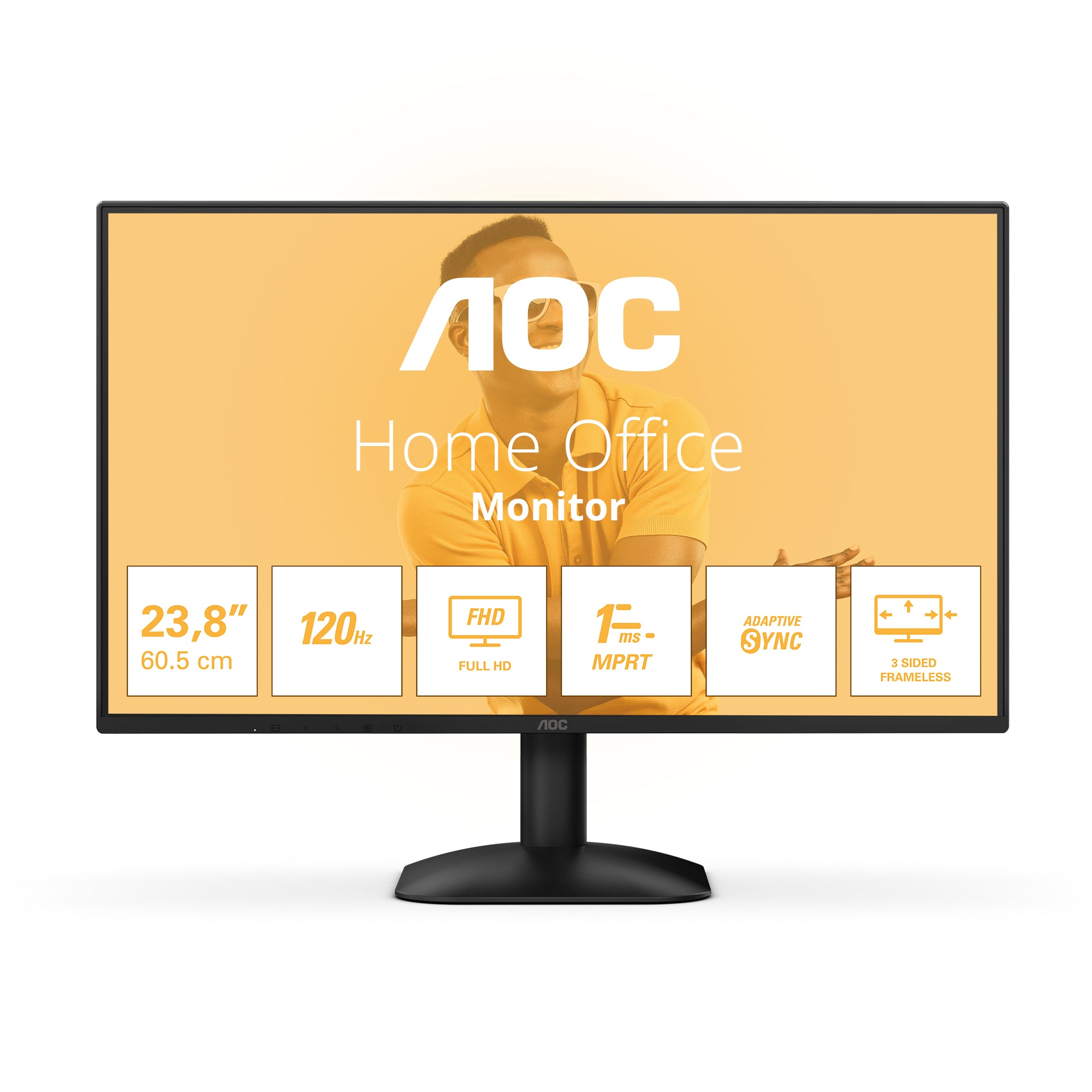AOC 24B31H 23.8p IPS FHD 120Hz 300cd/m2 1ms VGA HDMI