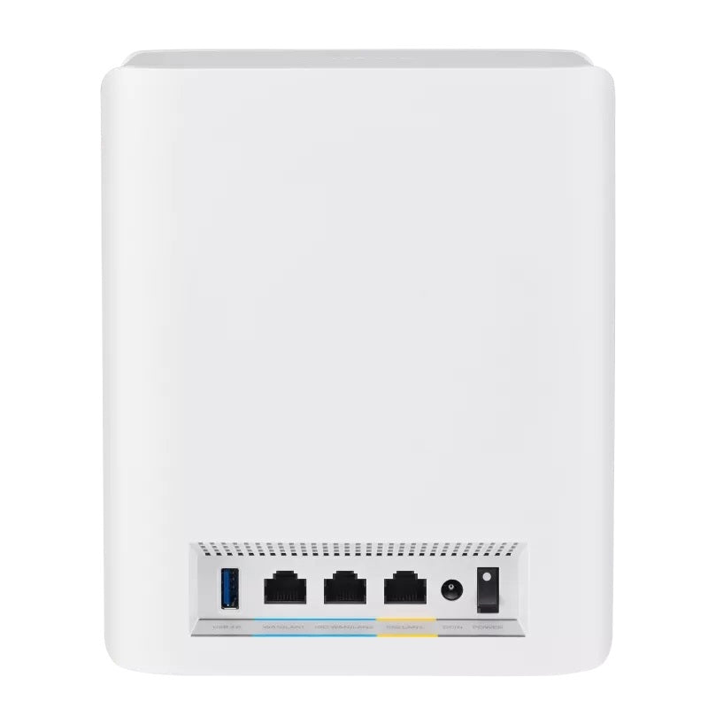 ASUS ZenWiFi BT10 Tri-band WiFi 7 Mesh 18 Gbps 6000 sq.ft 1pk Dual 10G Ports Security and Parental Controls Included