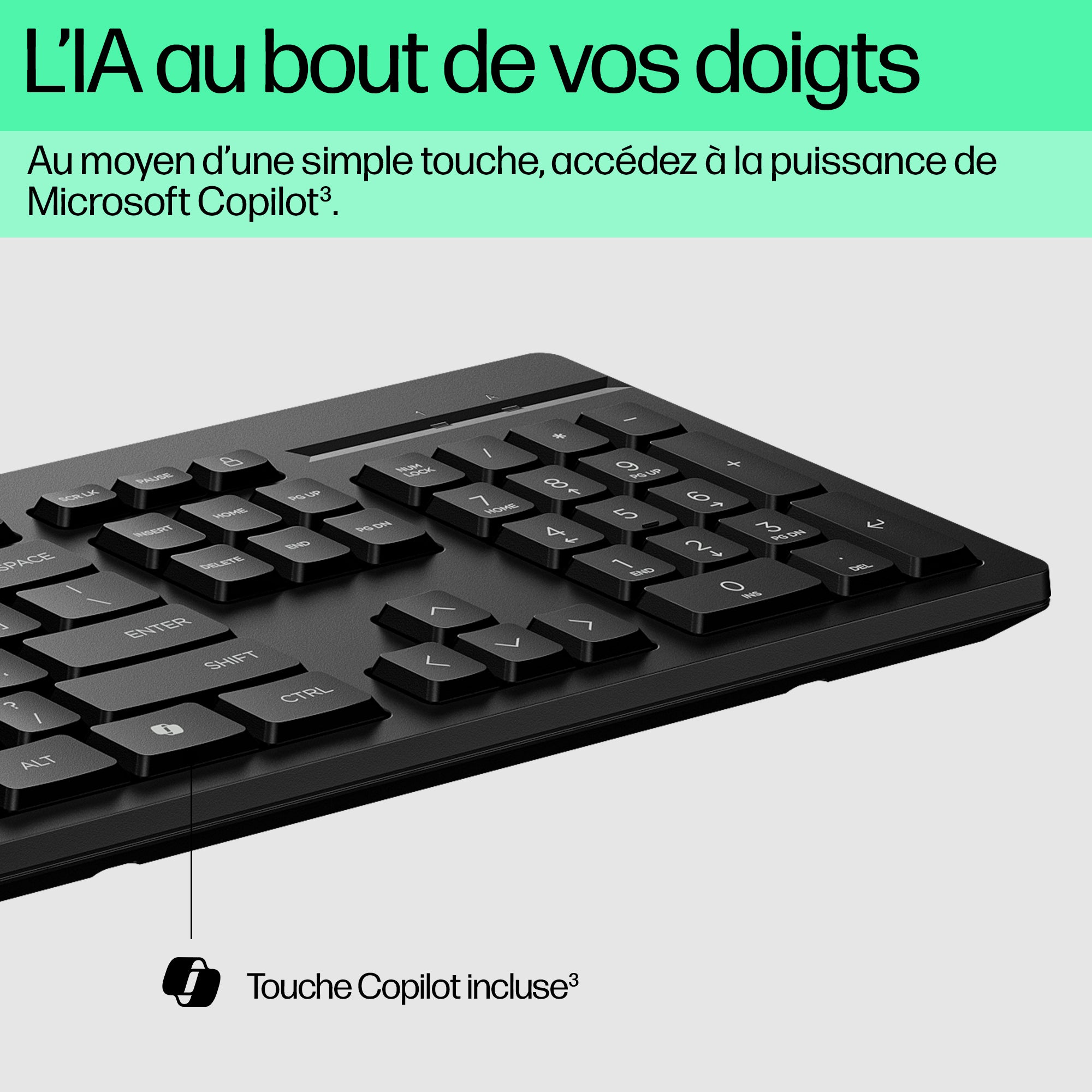 HP 125 G2 USB Wired Keyboard (DE)