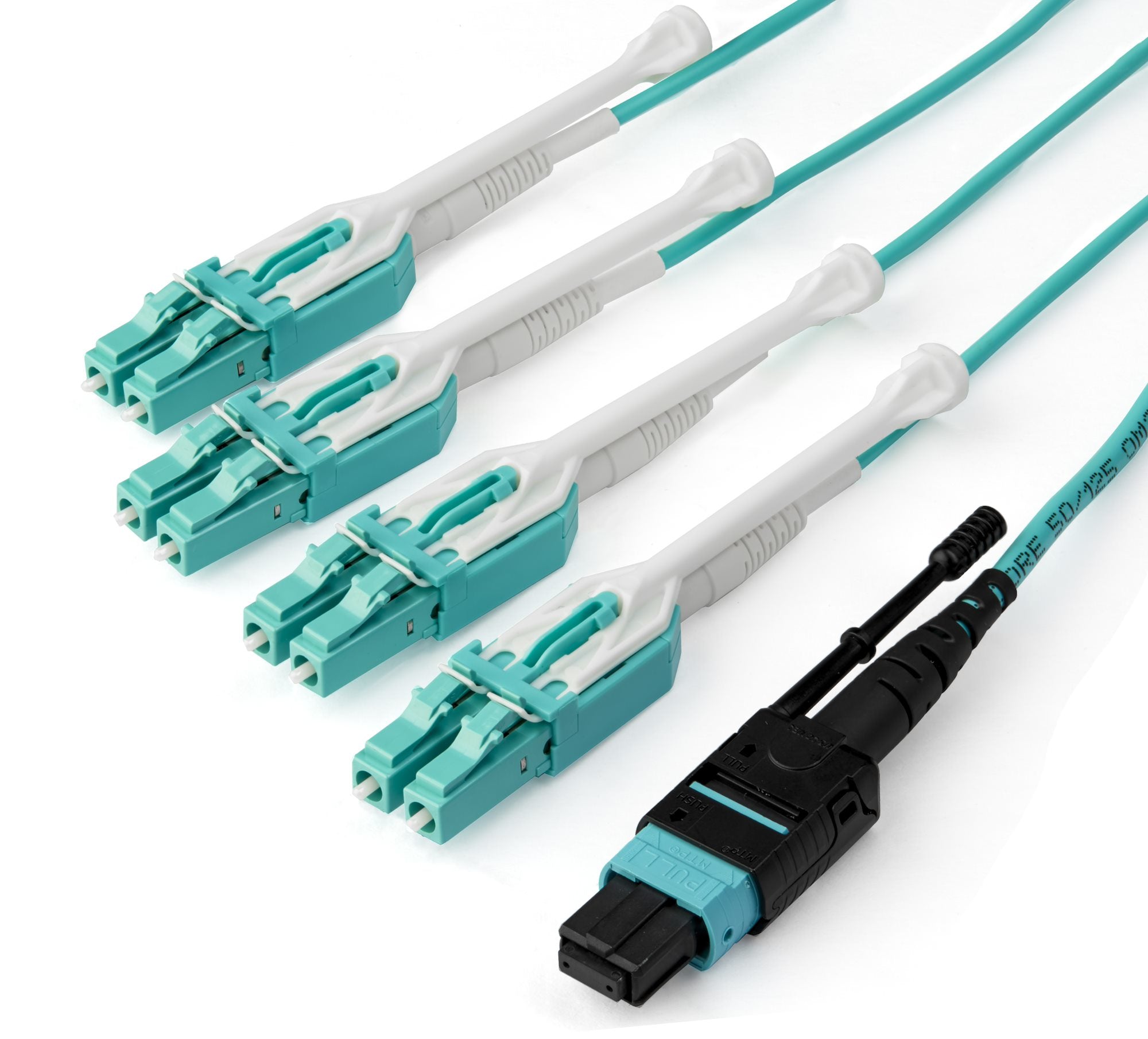 1m MTP/MPO to 4xLC/PC Fiber Cable