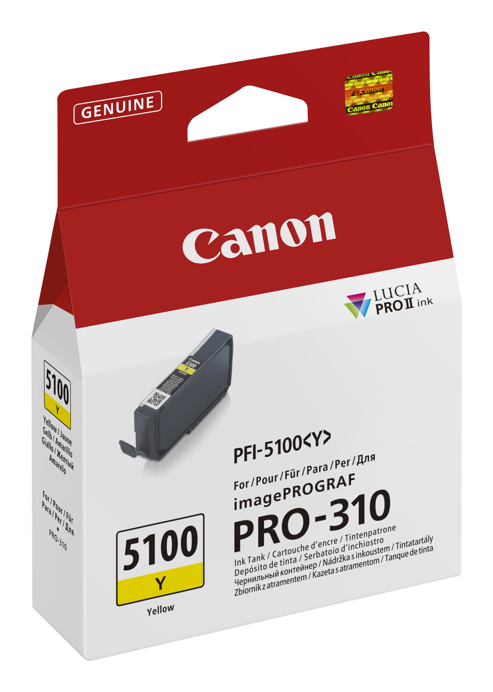CANON PFI-5100 SERIES Yellow ink tank