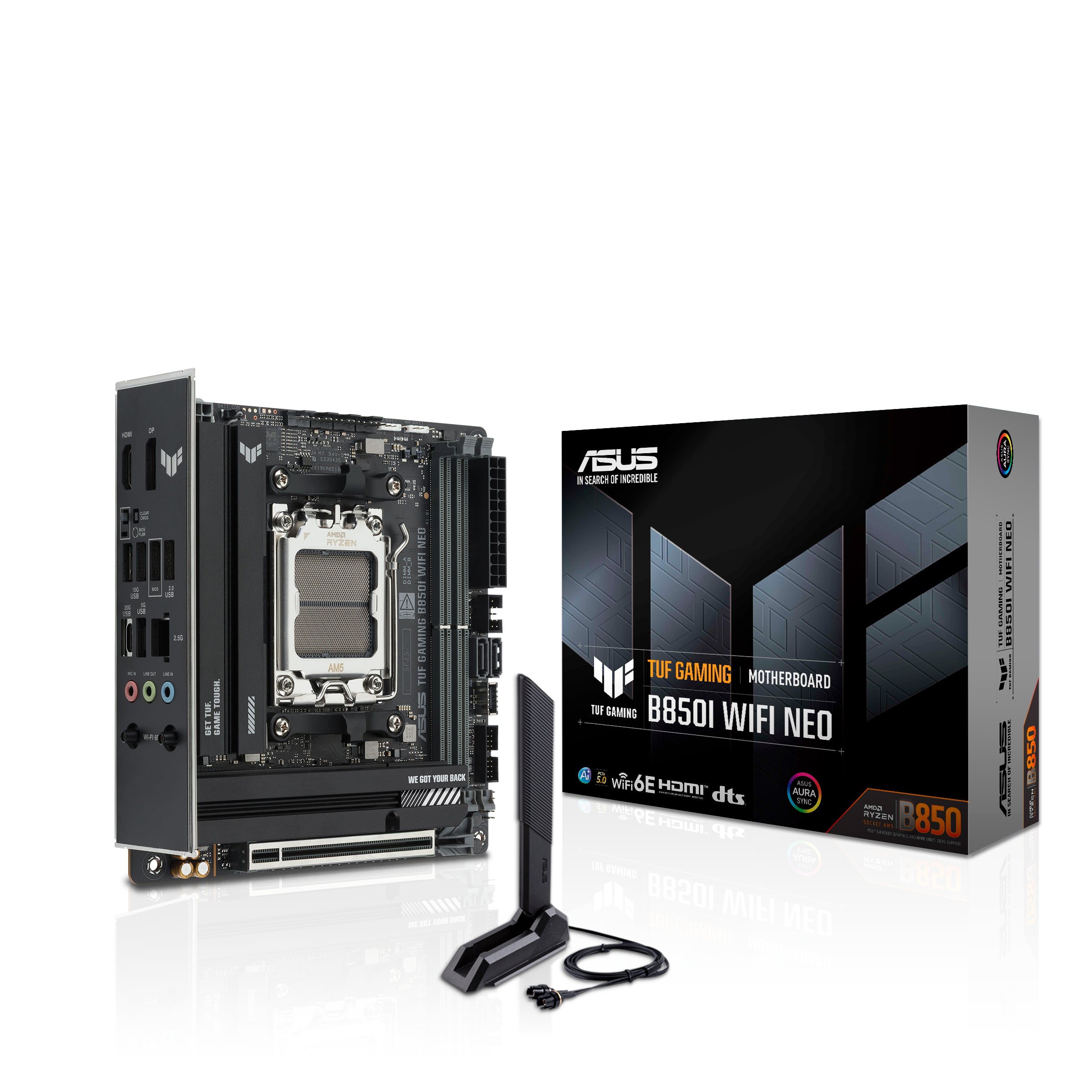 ASUS TUF GAMING B850I WIFI NEO AM5 MB