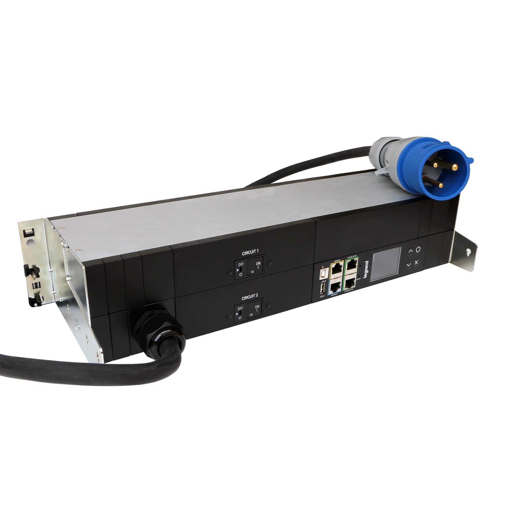 LEGRAND 646021 PDU IP 2U 32A 16 p. 16x C13 Entrée IEC309 - Switched