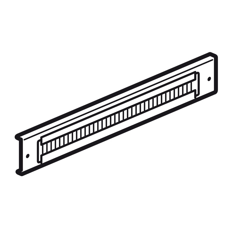 LEGRAND Trappe à balais hauteur 100mm pour baie LCS³ largeur ou profondeur 600mm