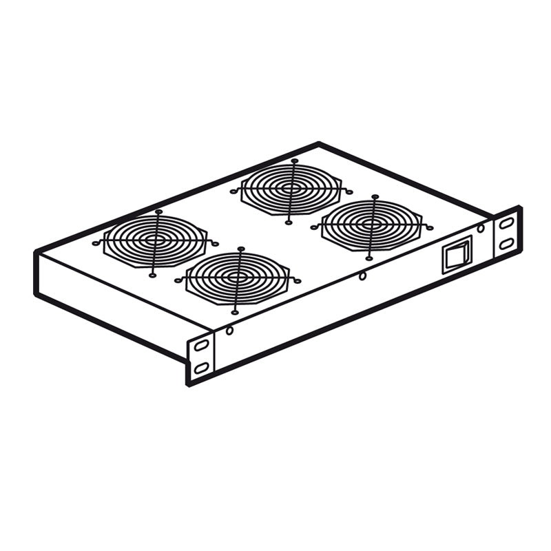 LEGRAND Tiroir 2 ventilateurs 230V~ 1U prof 150 - gestion thermique baies LCS³ 1