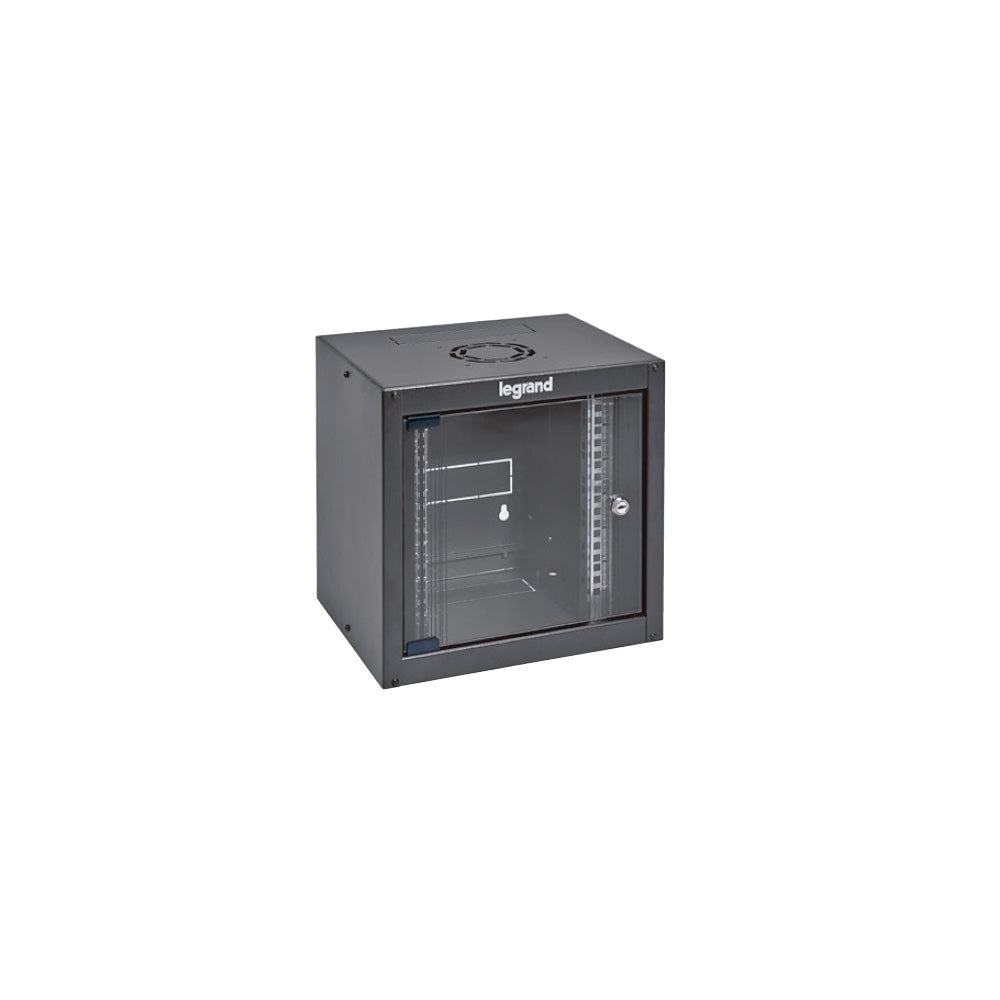 LEGRAND Coffret fixe 10pouces livré monté Linkeo capacité 6U dimensions 359x370x