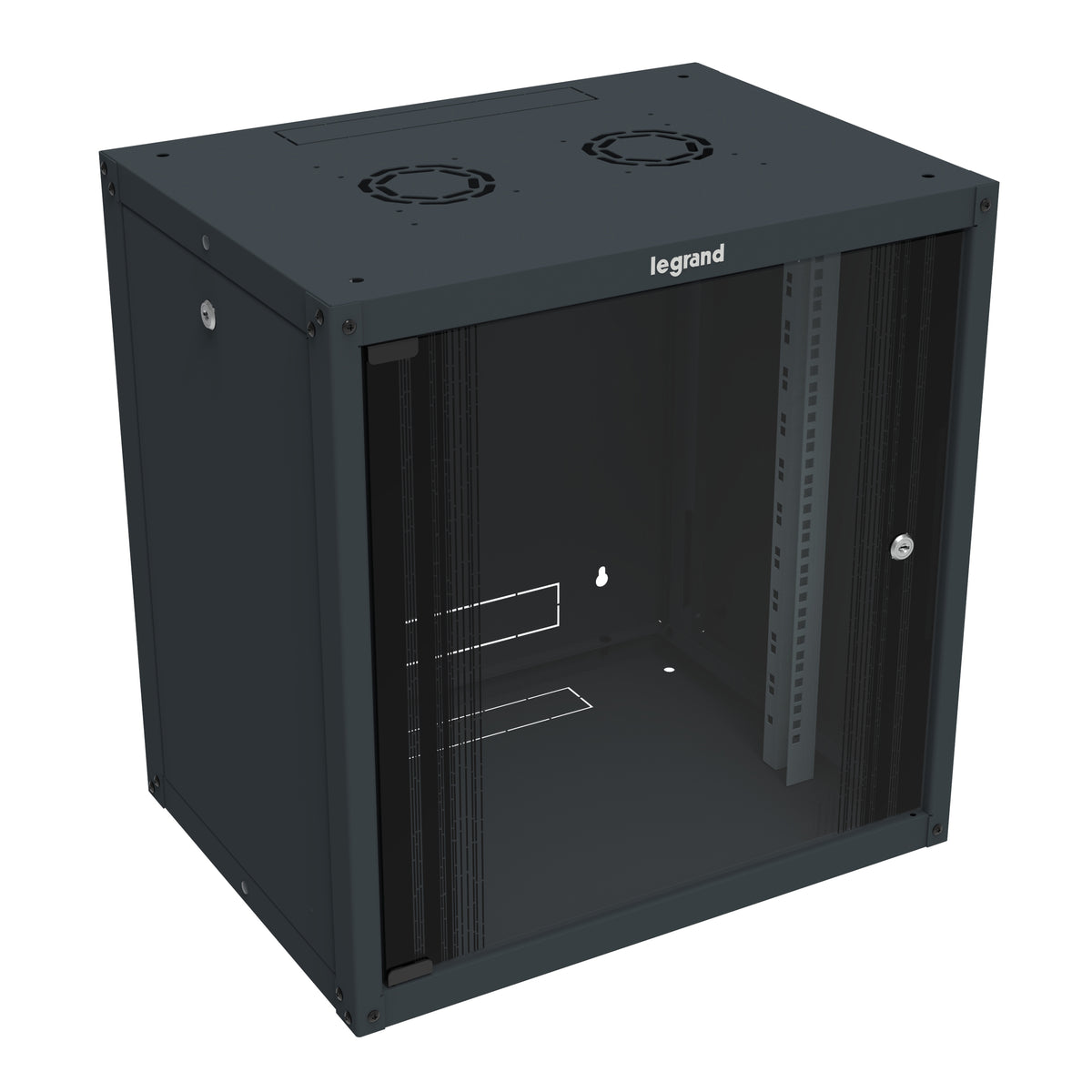 LEGRAND Coffret fixe 19pouces livré à plat Linkeo capacité 21U - 1025x600x450mm