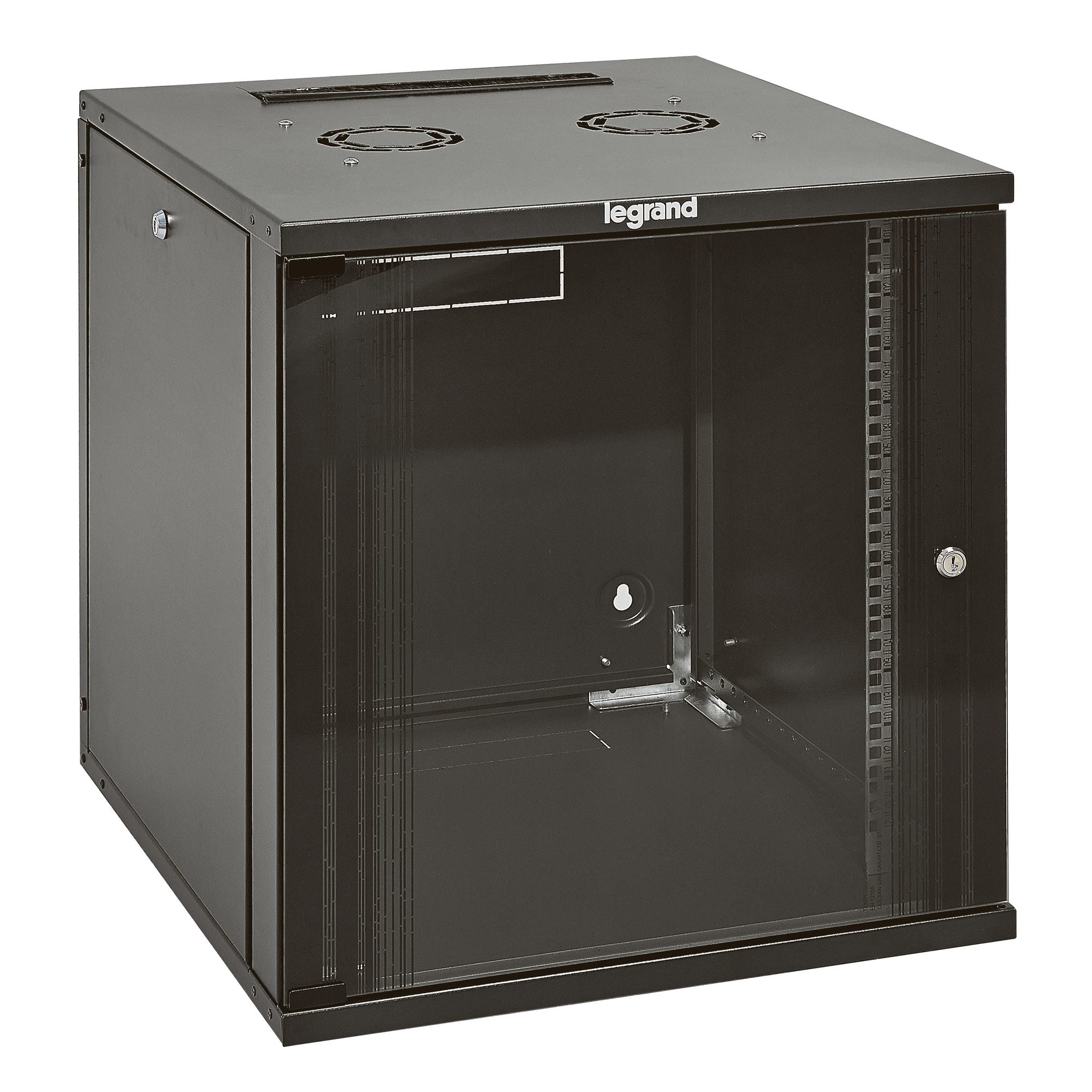 LEGRAND Coffret fixe 19pouces livré à plat Linkeo capacité 9U - 492x600x600mm