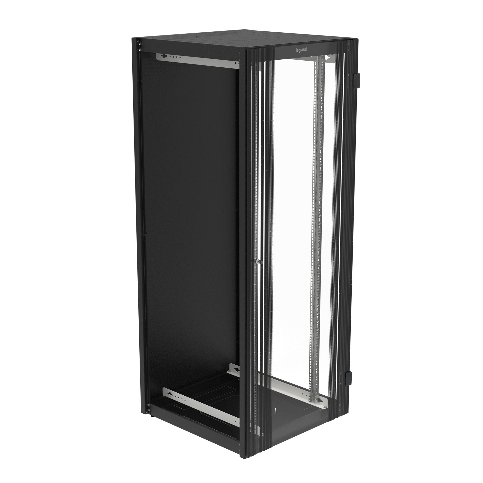 LEGRAND Baie d extension Linkeo 19-RAL7016 - 42U -2026x800x800 -porte avt simple