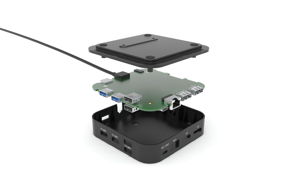 I-TEC USB-C Dual Display MST Docking Station 2xDP 1xGLAN 3xUSB 3.1 2xUSB 2.0 1xUSB-C-Data 1xAudio/Mic Jack 1x100W USB-C PD