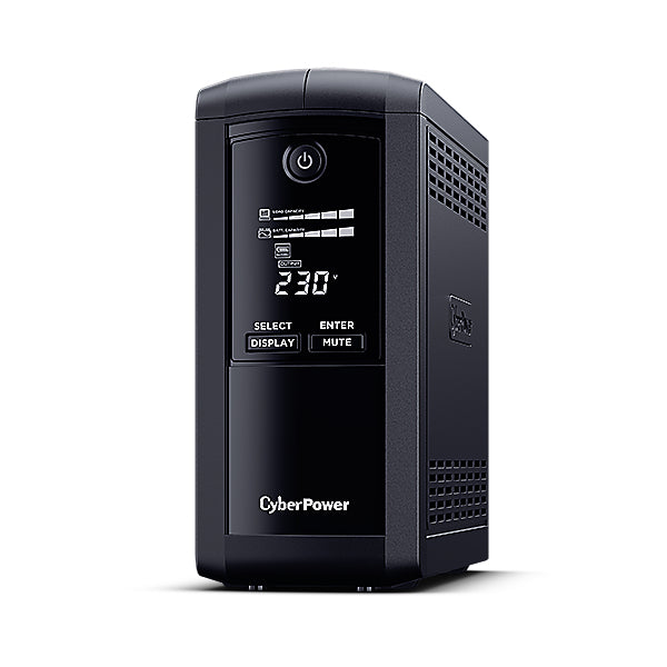 CyberPower VP1000ELCD alimentation d'énergie non interruptible Interactivité de ligne 1 kVA 550 W 3 sortie(s) CA