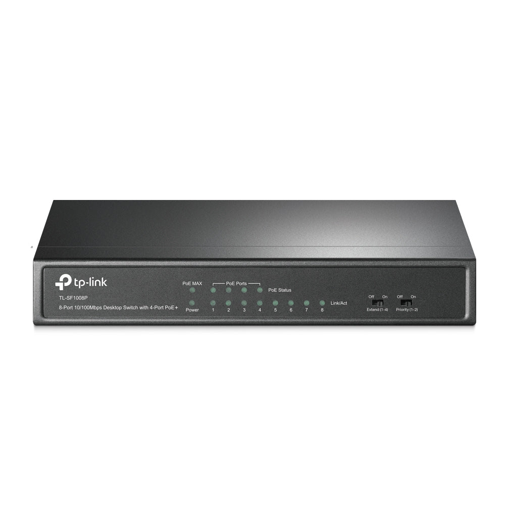 8 port 10/100M PoE Switch