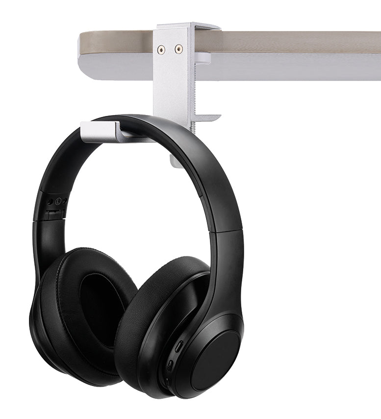 NEOMOUNTS Headphone Holder Clamp mounted aluminum