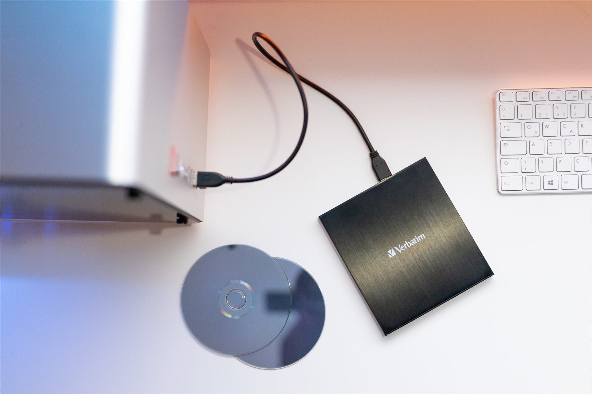 VERBATIM EXTERNAL SLIMLINE CD/DVD WRITER