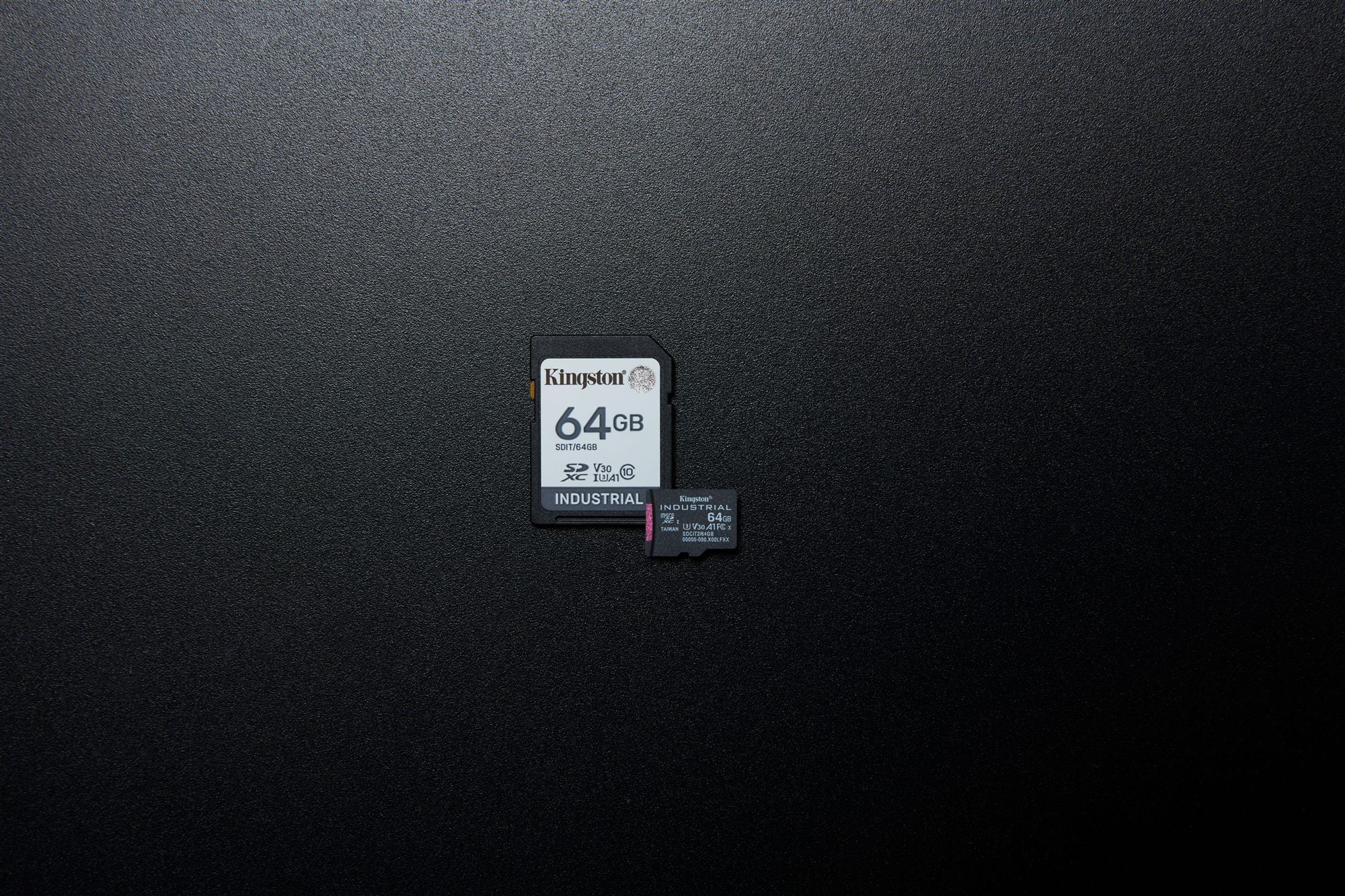 KINGSTON 64Go SDXC Industrial -40C to 85C C10 UHS-I U3 V30 A1 pSLC