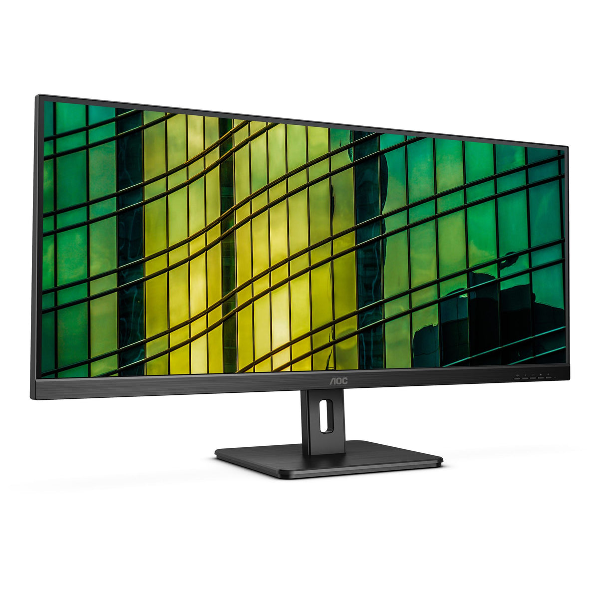 AOC U34E2M Écran LED - 34p - 3440 x 1440 WQHD 100 Hz - VA - 300 cd/m² - 4000:1 - 4 ms - 2xHDMI, DisplayPort - noir