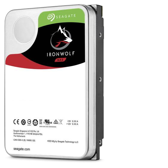 SEAGATE IronWolf 12To 7200rpm SATA III 3.5p Internal NAS HDD Retail SinglePack