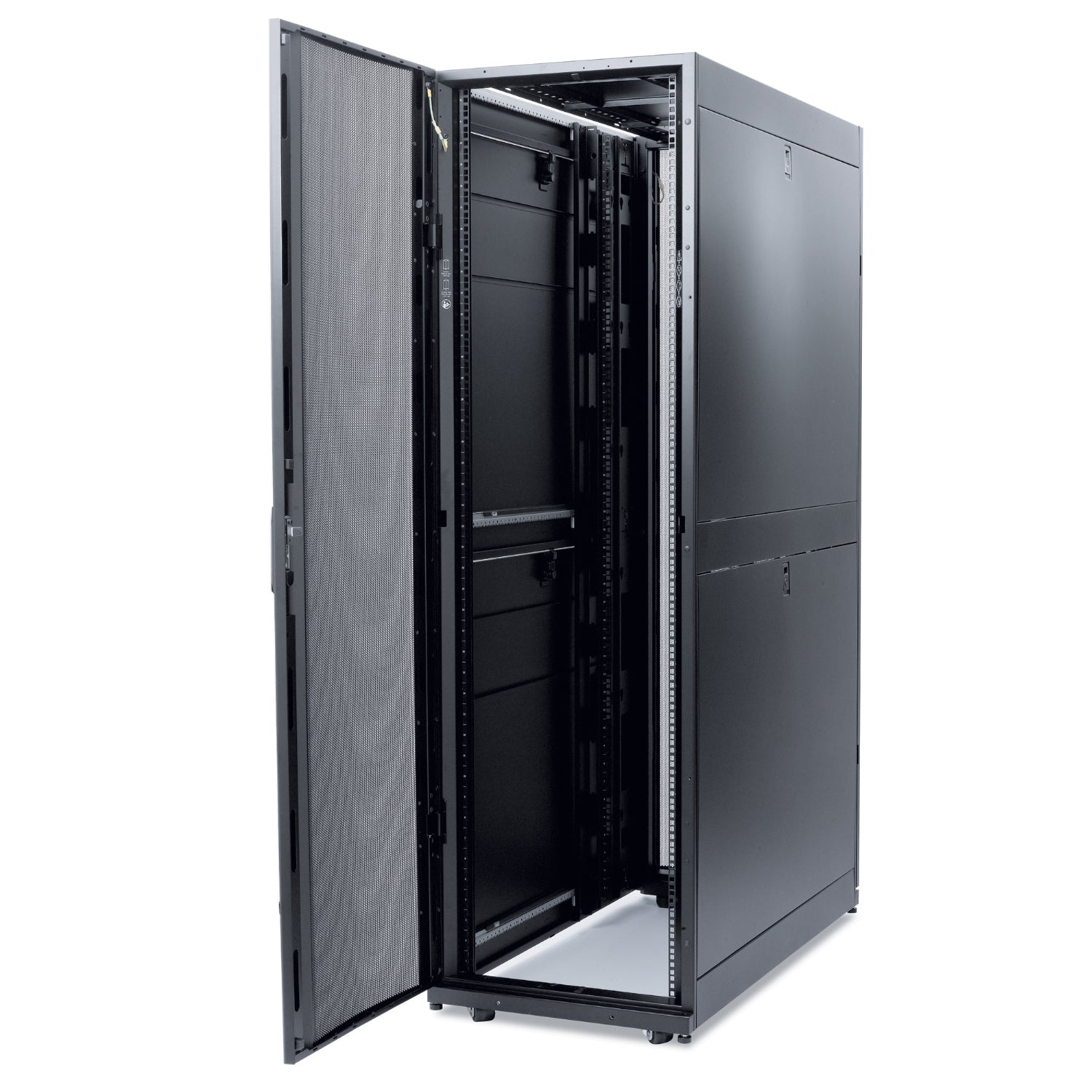 APC NetShelter SX 42U 600mm Wide x 1200mm Deep Enclosure with Sides Black Dell Branded