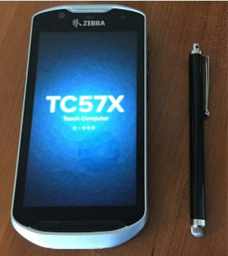Zebra SG-STYLUS-TCX-MTL-03 stylet Noir, Argent