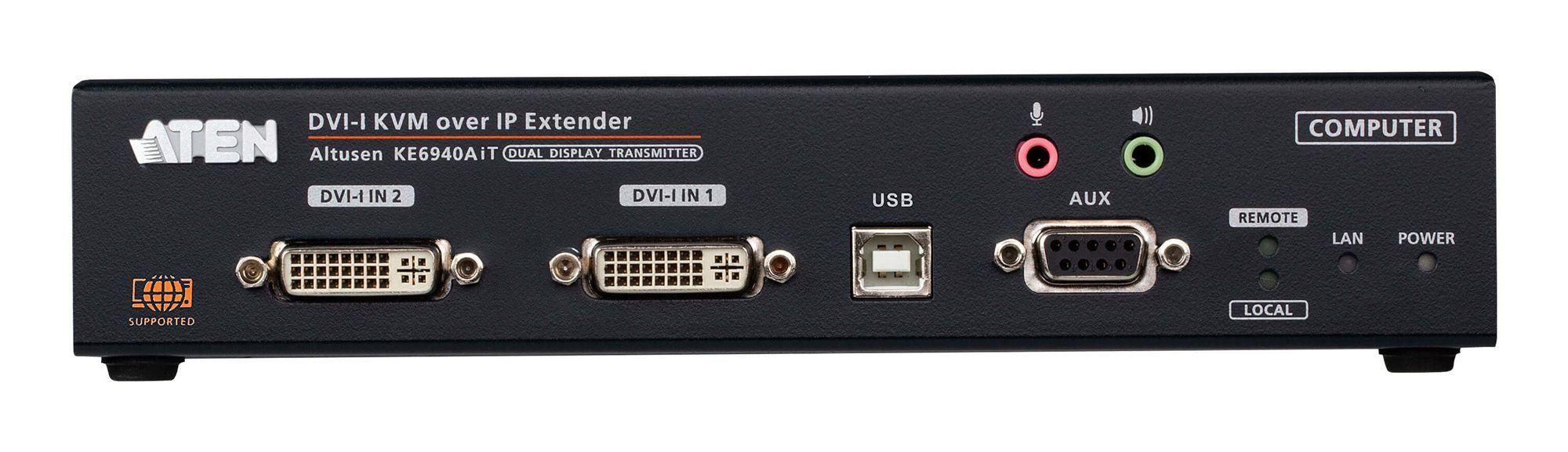 ATEN PREMIUM KE6940AiT Emetteur KVM Double DVI IP + Internet