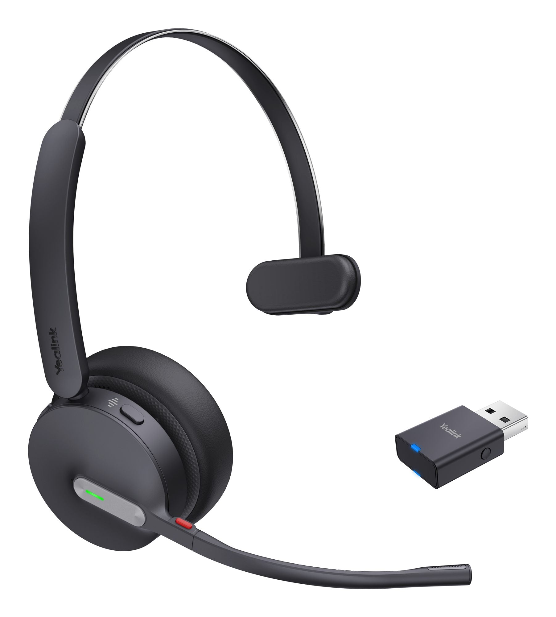 Casque Yealink WH64 Hybrid Mono UC (Station d'accueil non incluse)