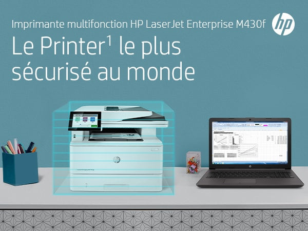 HP LaserJet Enterprise MFP M430f MFP Mono laser 216x297mm A4 38ppm Copy 40ppm Print 350sheets USB LAN