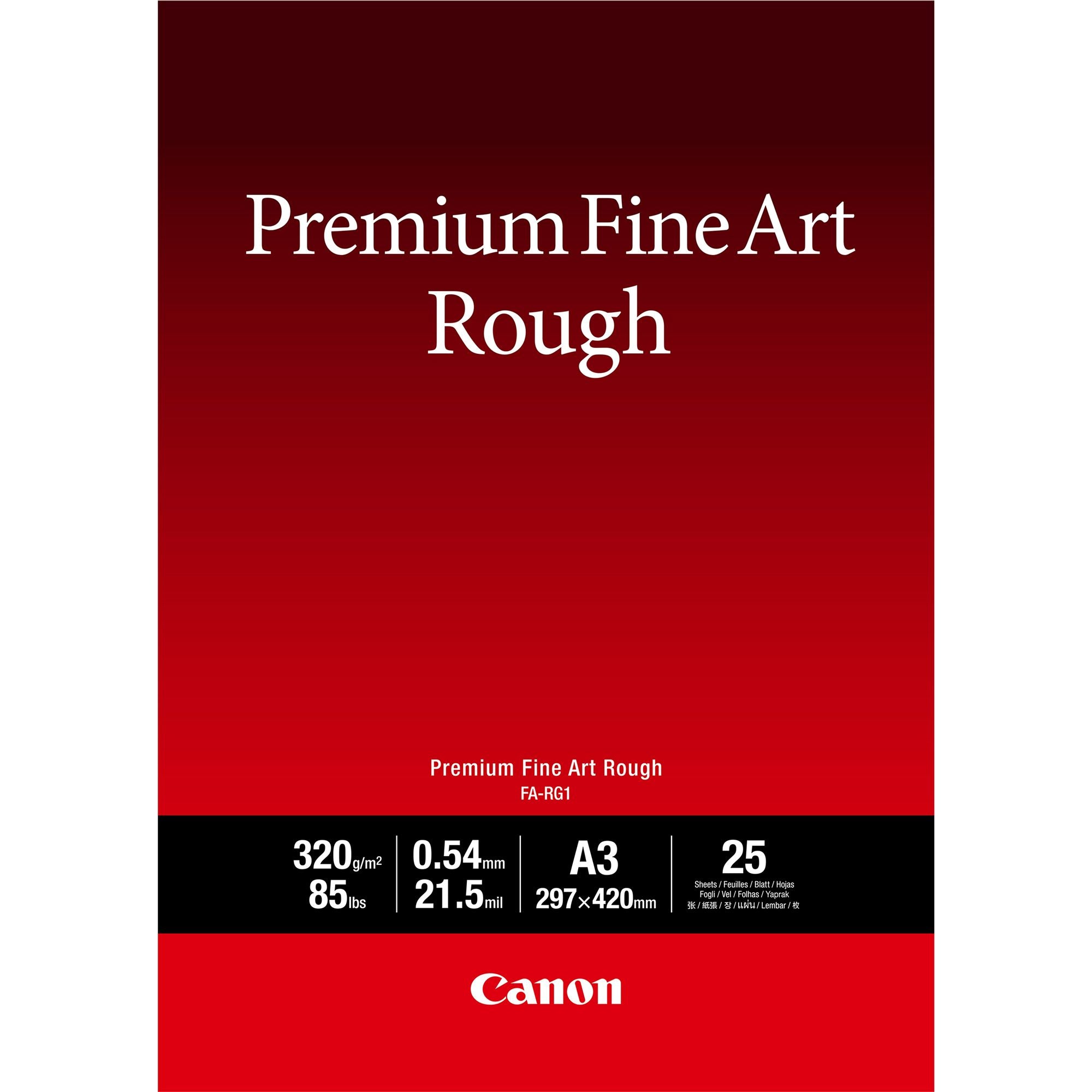 CANON FA-RG1 A3 25 UNI premium FineArt rough a3 25 sheets
