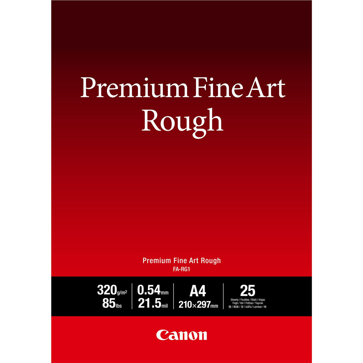 CANON FA-RG1 A4 25 UNI premium FineArt rough a4 25 sheets
