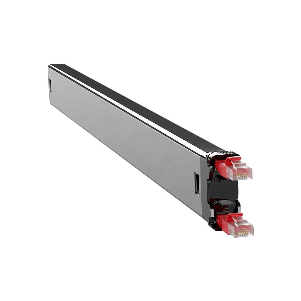 PATCHBOX 1 Cordon (cassette) CAT6 U/FTP Rouge 1,7 m pour PATCHBOX PLUS+