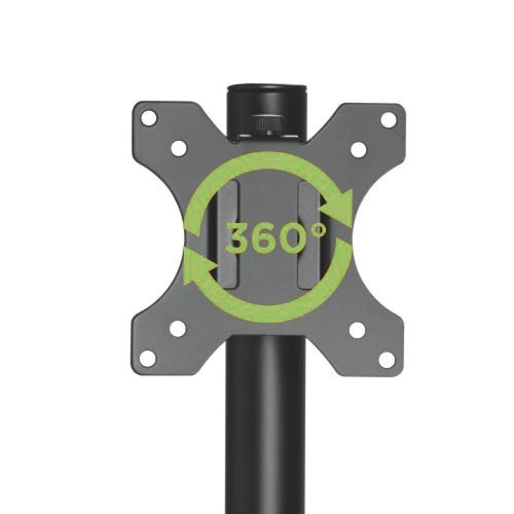 Techly ICA-LCD 401 Support de moniteur rotatif pour écran LCD de 17 a 32 pouces jusqu'a 8 kg