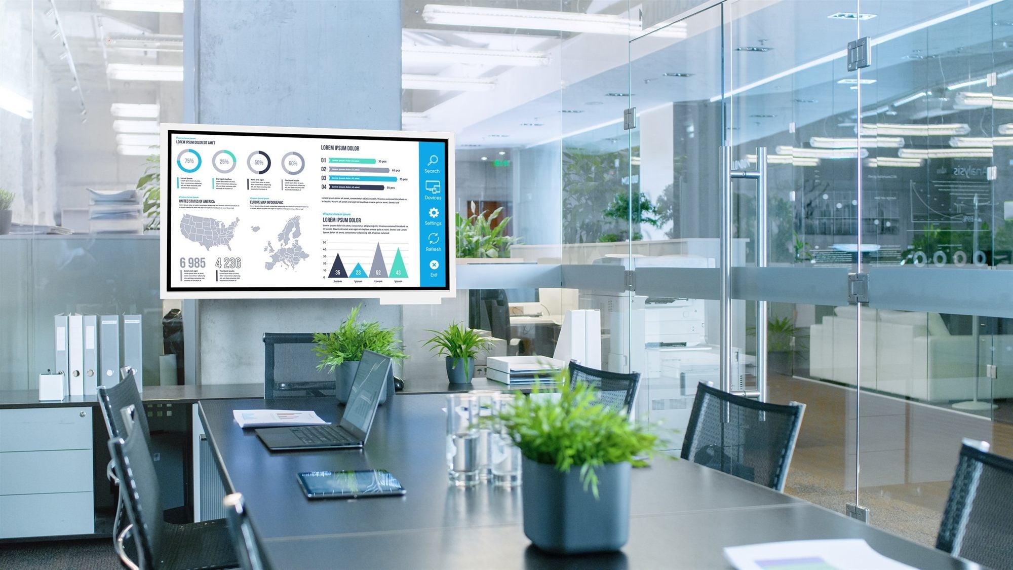 Rotational Wall Mt f Samsung Flip Wm55H