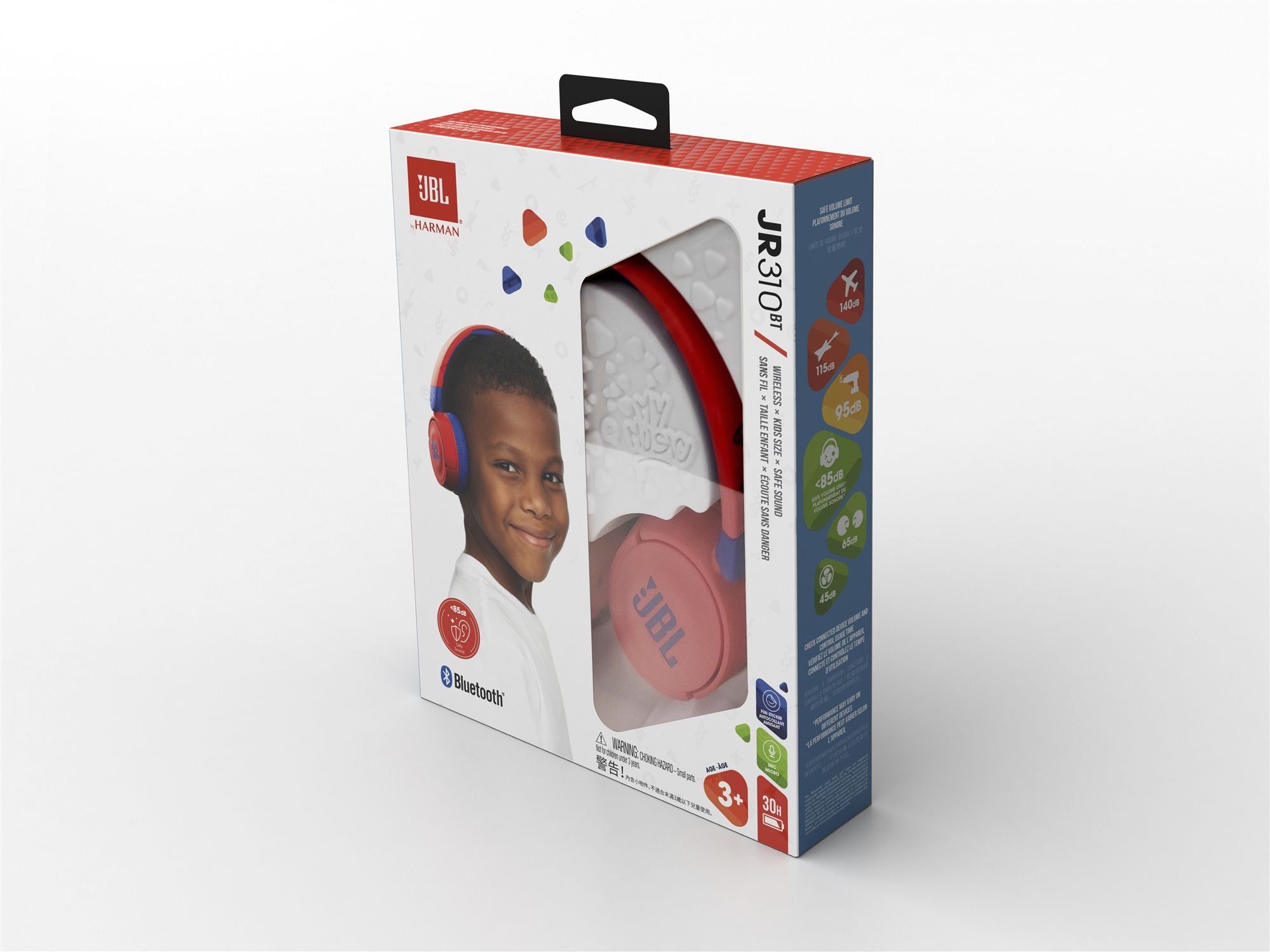 JBL JR310BT Rouge